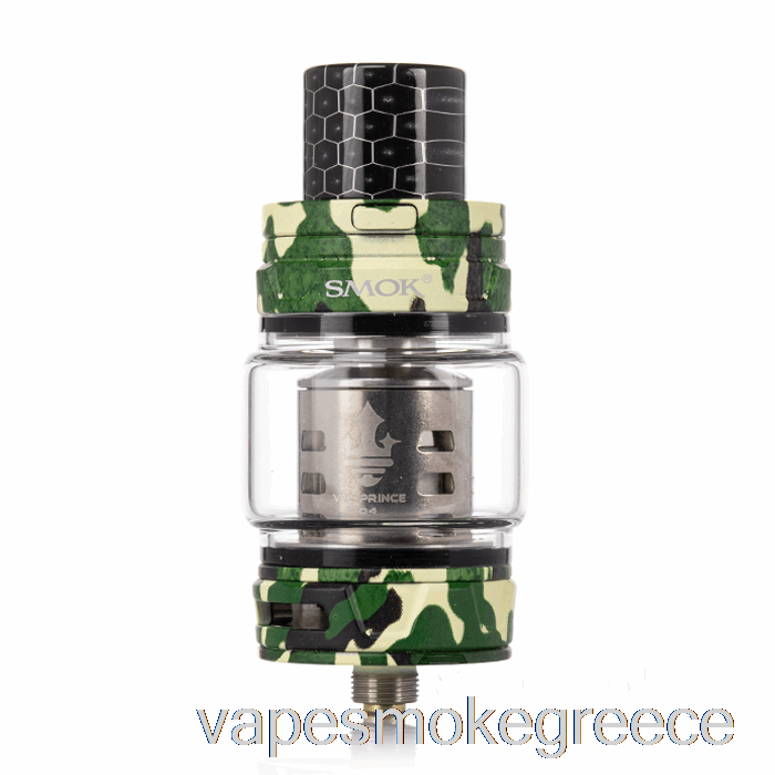 Vape Greece Smok Tfv12 Prince Sub-ohm Tank Green Camo